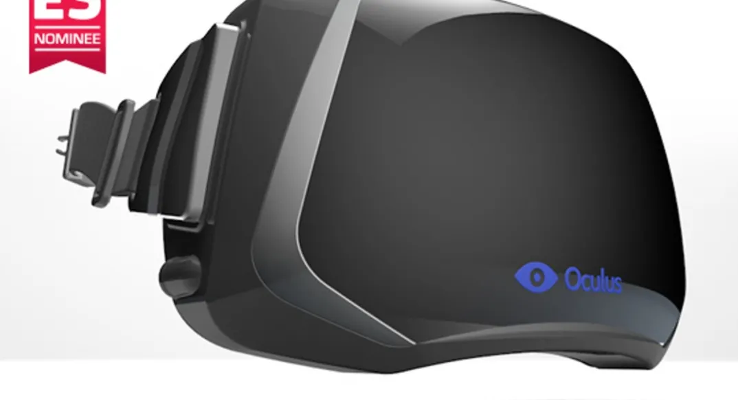 - Oculus Rift頭盔，來源：Kickstarter - 