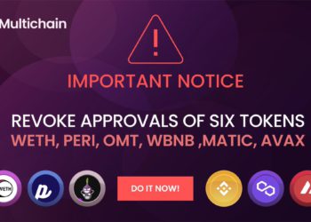 Multichain公告漏洞後遭盜 140 萬美元！駭客於區塊留下訊息：我是白帽願意歸還8成