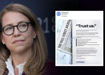 Coinbase買華爾街日報全版廣告「相信我們」：警告FTX衝擊尚未結束