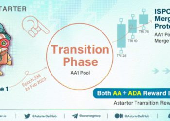 Cardano 生態 DeFi 中繼站》Astarter 公布過渡階段的 ISPO 獎勵計劃