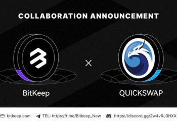 QuickSwap合作BitKeep，完成接入支持BitKeep瀏覽器錢包