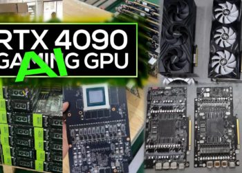 中國土炮解決晶片禁令：數千張Nvidia RTX 4090拼裝成「AI顯示卡」