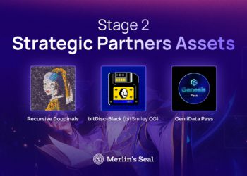 BTC穩定幣協議》bitSmiley合作比特幣Layer2，Merlin主網活動新增bitDisc-Black NFT