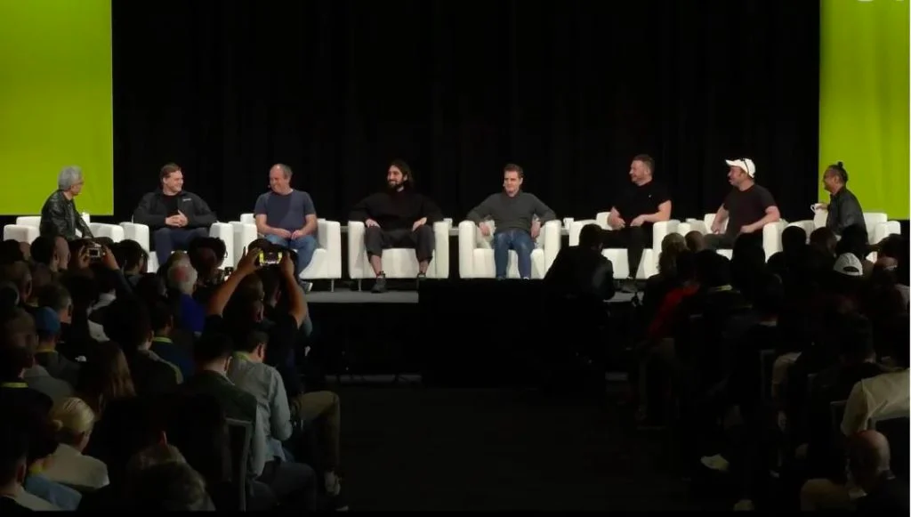 Nividia 黃仁勳對話「Transformer論文」七大作者，探討大模型未來