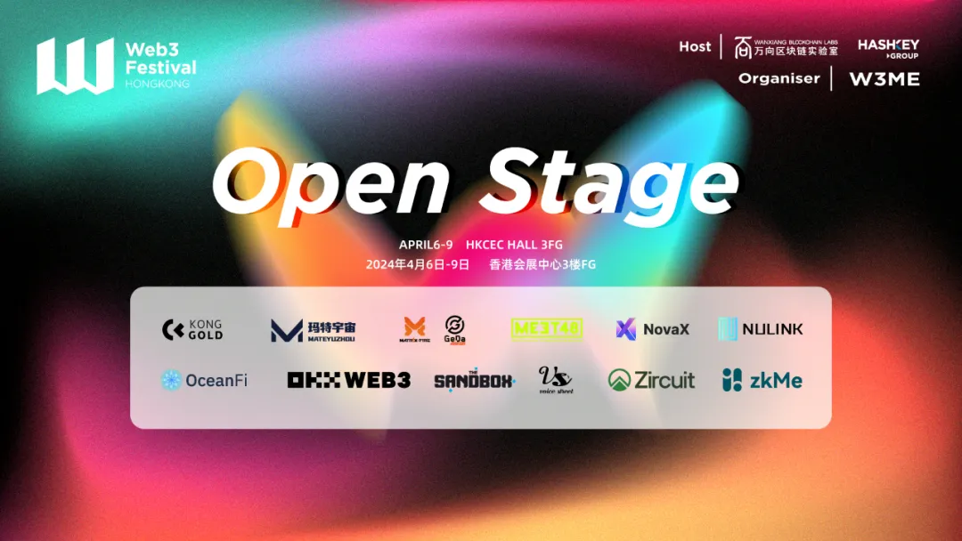 2024香港Web3嘉年華Open Stage潮流指南：洞見、藝術、歌舞、電競！