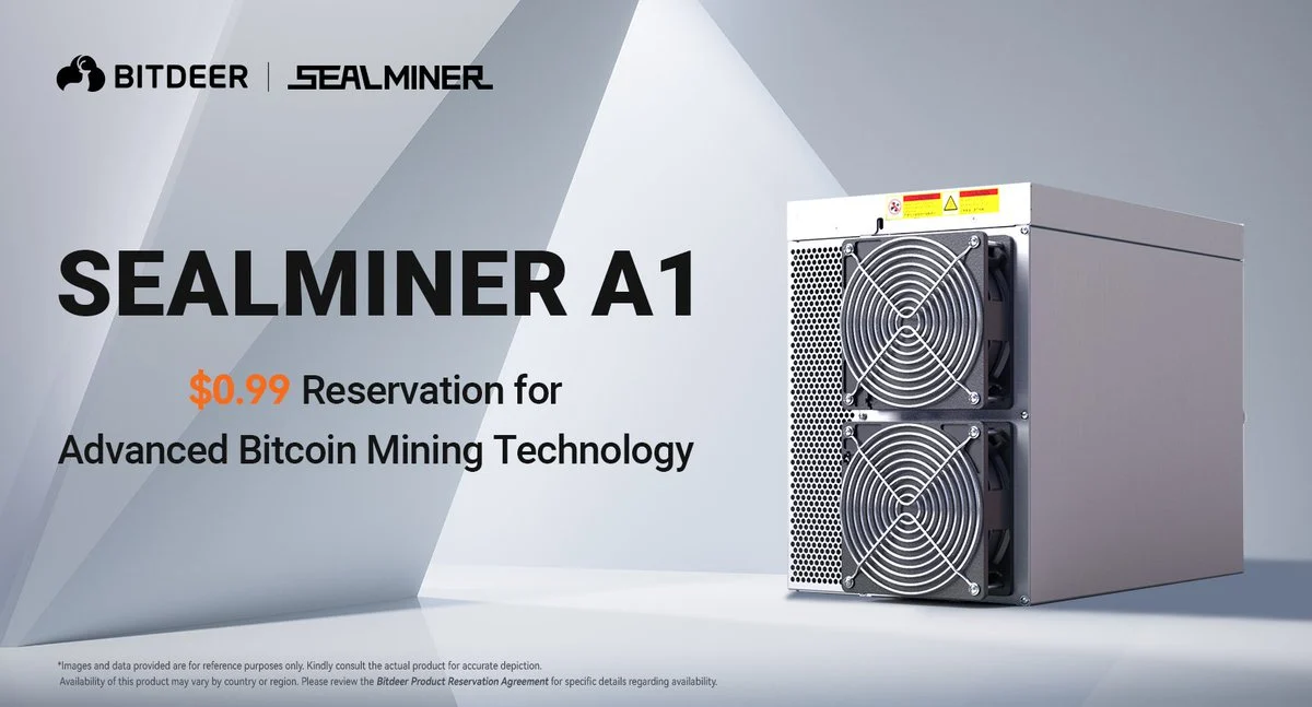 比特小鹿新BTC礦機SEALMINER A1由「台積電代工」挖礦晶片，訂單突破128萬台