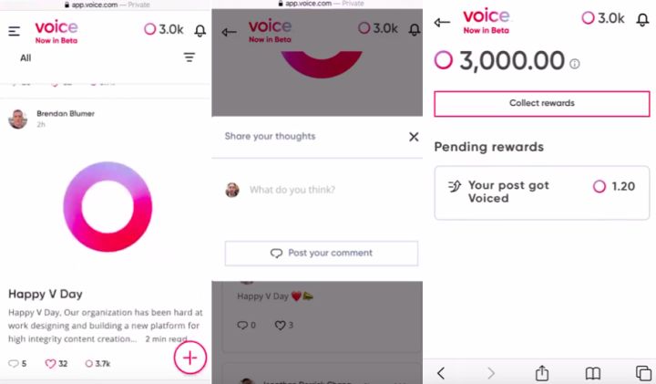 EOS BM 的顛覆社群媒體夢 Voice