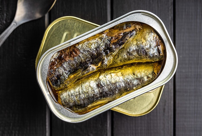 are sardines in olive oil good for dogs