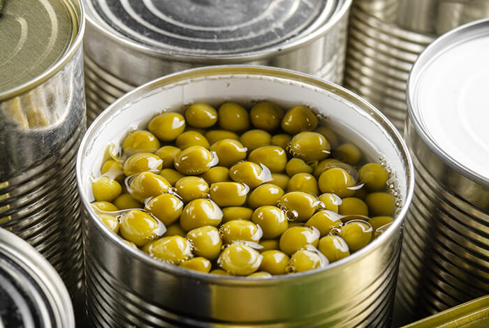 are canned peas bad for dogs