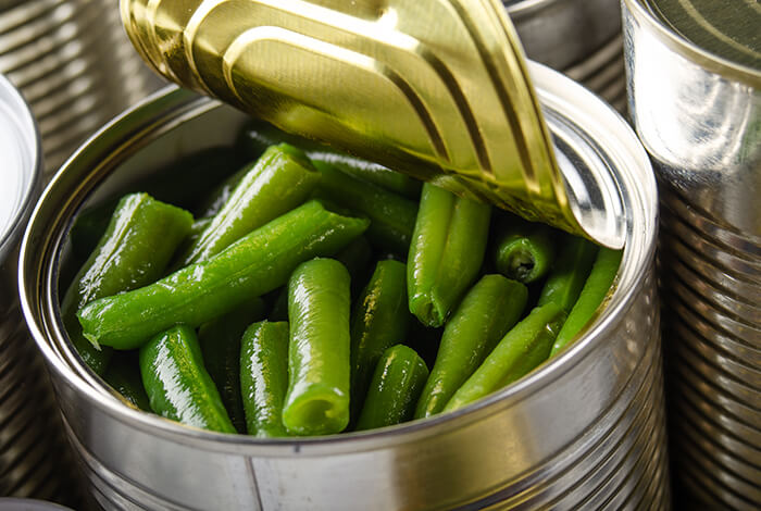 canned green beans for dogs