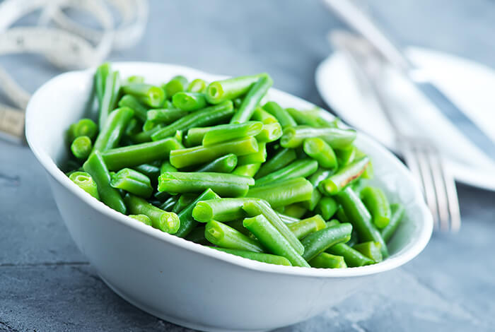 cooked green beans for dogs