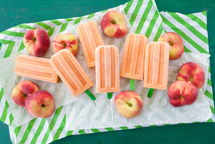 home made peach dog treats