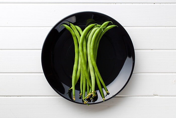 serving green beans to dogs