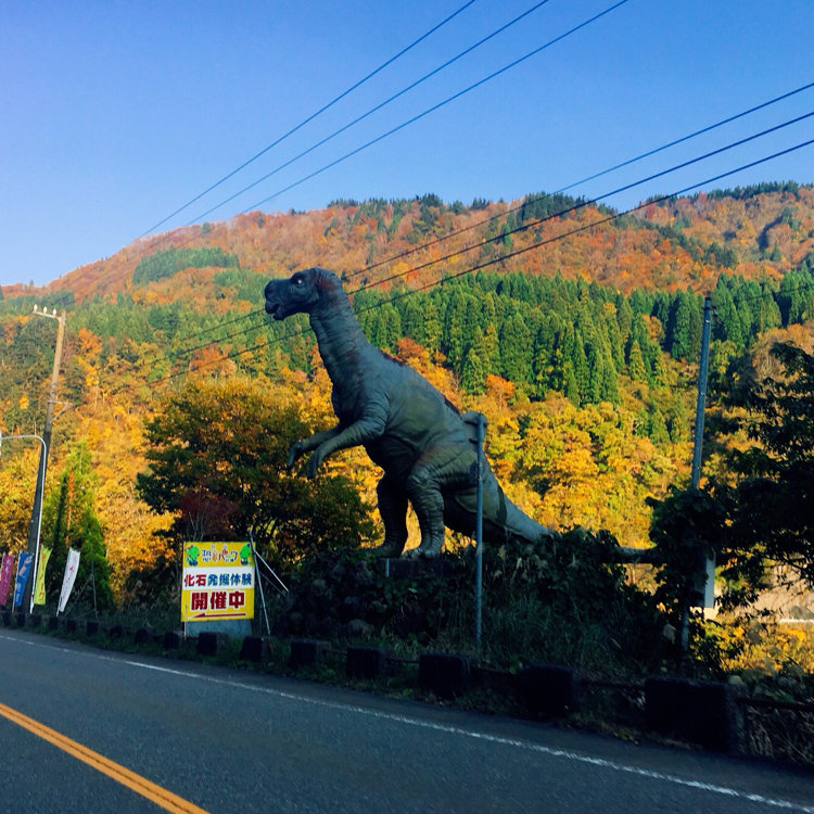 あーもんどさんの投稿 白山恐竜パーク白峰 ことりっぷ