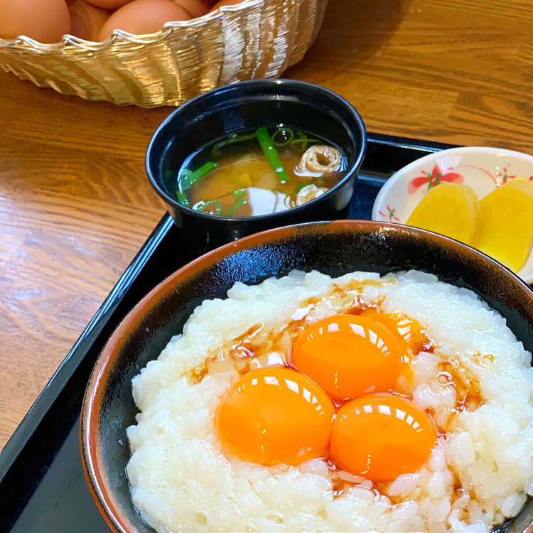 但 熊 卵 かけ ご飯