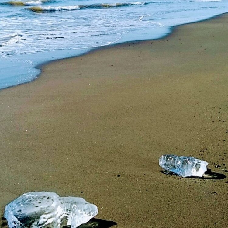 こむぎさんの投稿 大津海岸のジュエリーアイス ことりっぷ