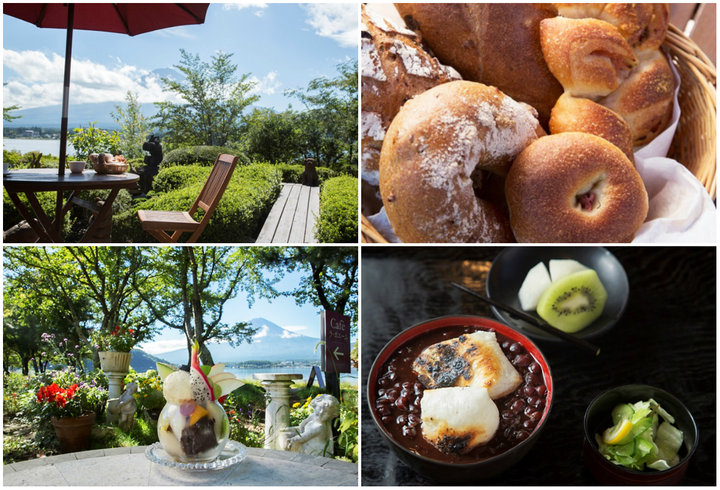 富士山を眺めながらパンやスイーツが味わえる 河口湖 絶景カフェ３選 ことりっぷ