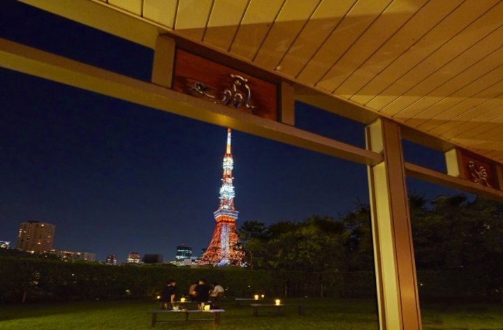 秋の夜風に吹かれて 和の空間で東京タワーを見ながらお月見体験 ことりっぷ