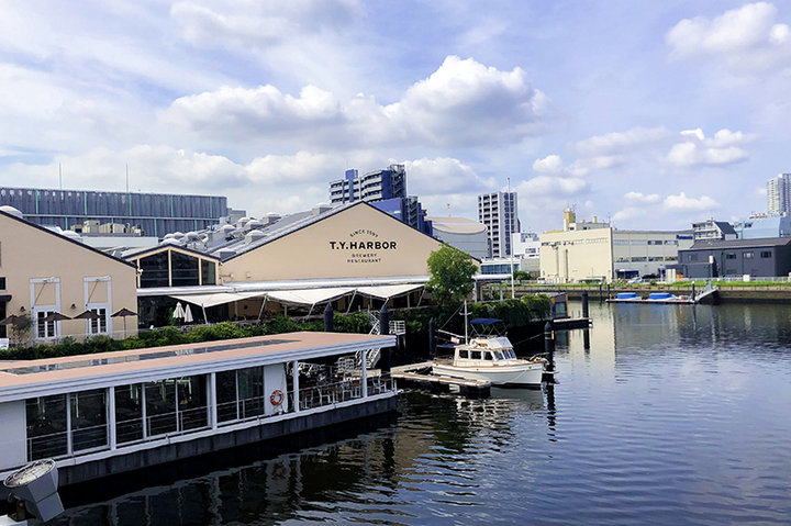 運河を眺めながらのんびりランチ リゾート気分が味わえる水辺のレストラン 天王洲 T Y Harbor ことりっぷ