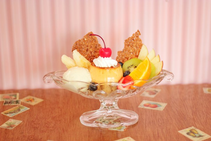 おやつに食べたい!こだわりの「プリンアラモード」