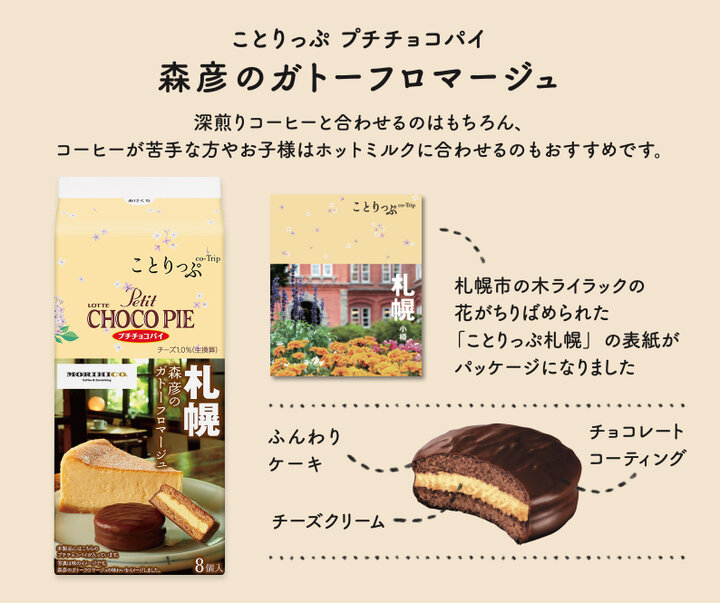 ロッテ ことりっぷ 10月27日 火 発売 地元の人気店のメニューがお菓子になりました ことりっぷ