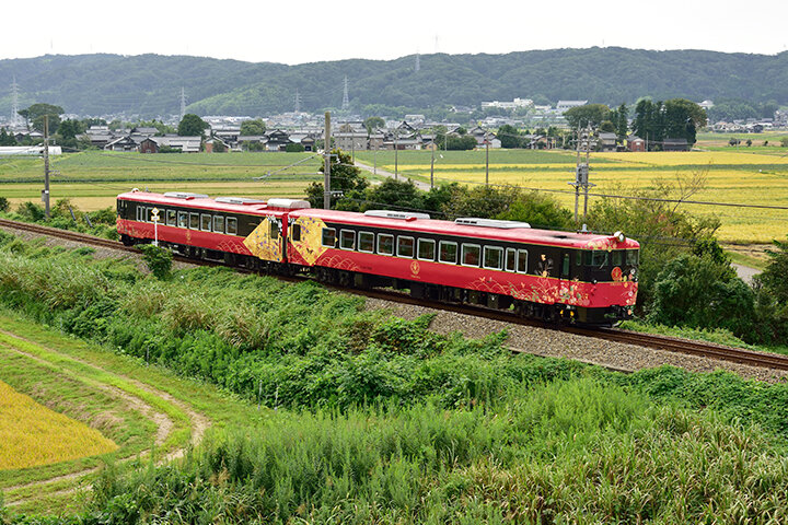 加賀の伝統工芸を車両いっぱいに散りばめた きらびやかな観光列車 花嫁のれん ことりっぷ