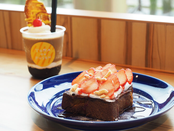 焼き立てブリオッシュからいちごフレンチトーストまで 静岡 Sweets Bankで話題の とらとふうせん ことりっぷ