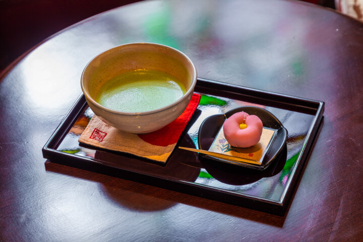 茶の湯が発展した金沢ならではのメニュー