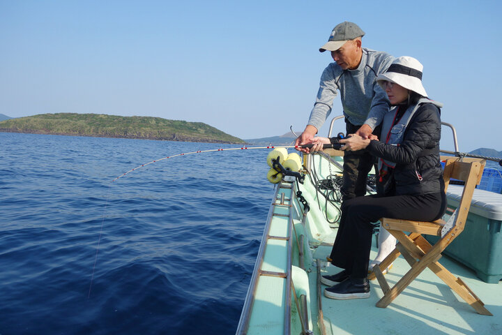 手ぶらでOK！　クルーズついでに釣り体験はいかが？