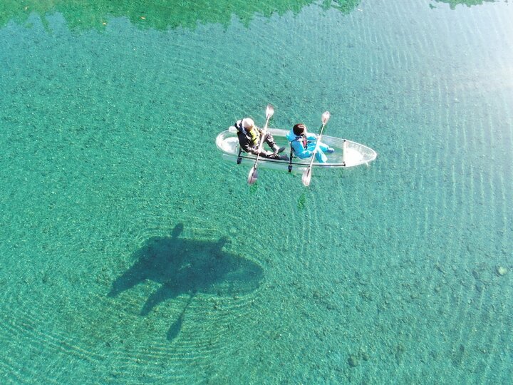 【スポット3】透き通るほどの清流でカヌーやSUPを楽しめる「仁淀川アウトドアセンター」