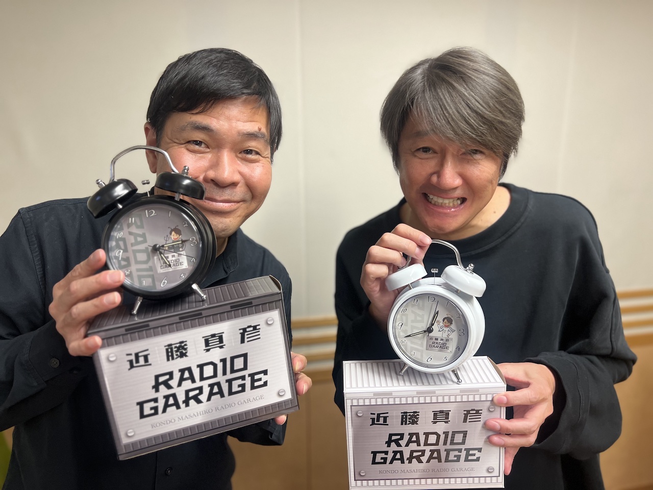 文化放送「近藤真彦RADIO GARAGE」オリジナル目覚まし時計⏰ | 近藤真彦