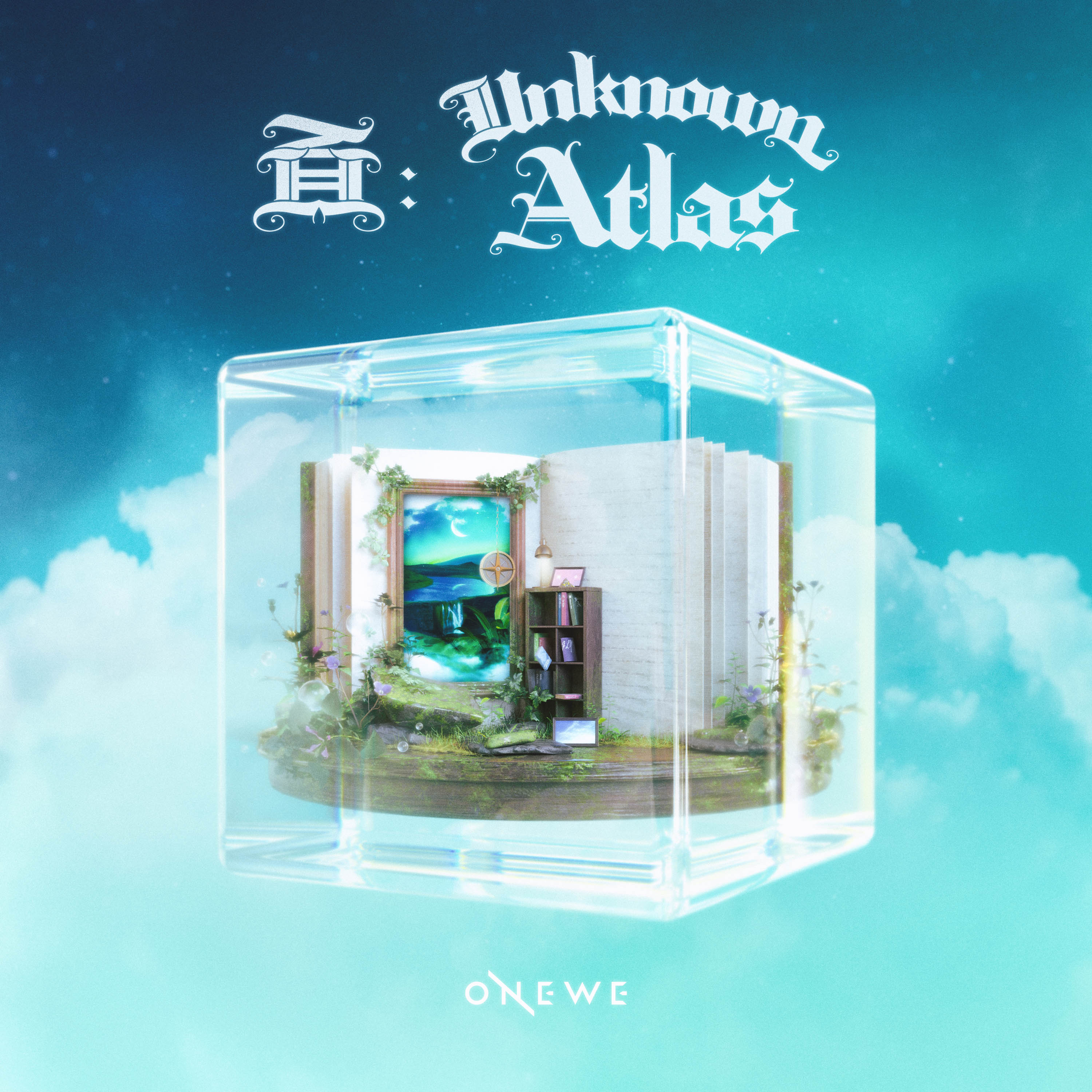 3rdフルアルバム「面 : Unknown Atlas」ジャケット写真