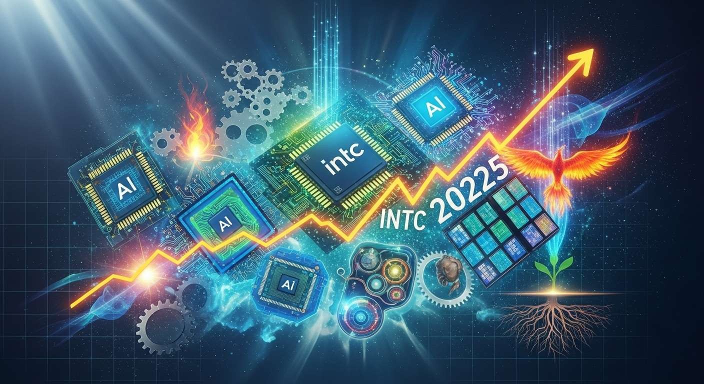 2025年英特爾轉型成功！軟銀入股助推股價飆升20%