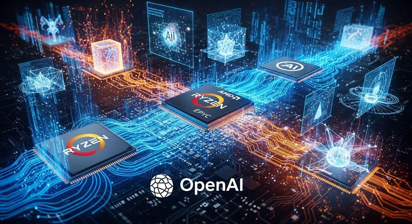 AMD與OpenAI的合作增長，數百億美元市場潛力大揭密！