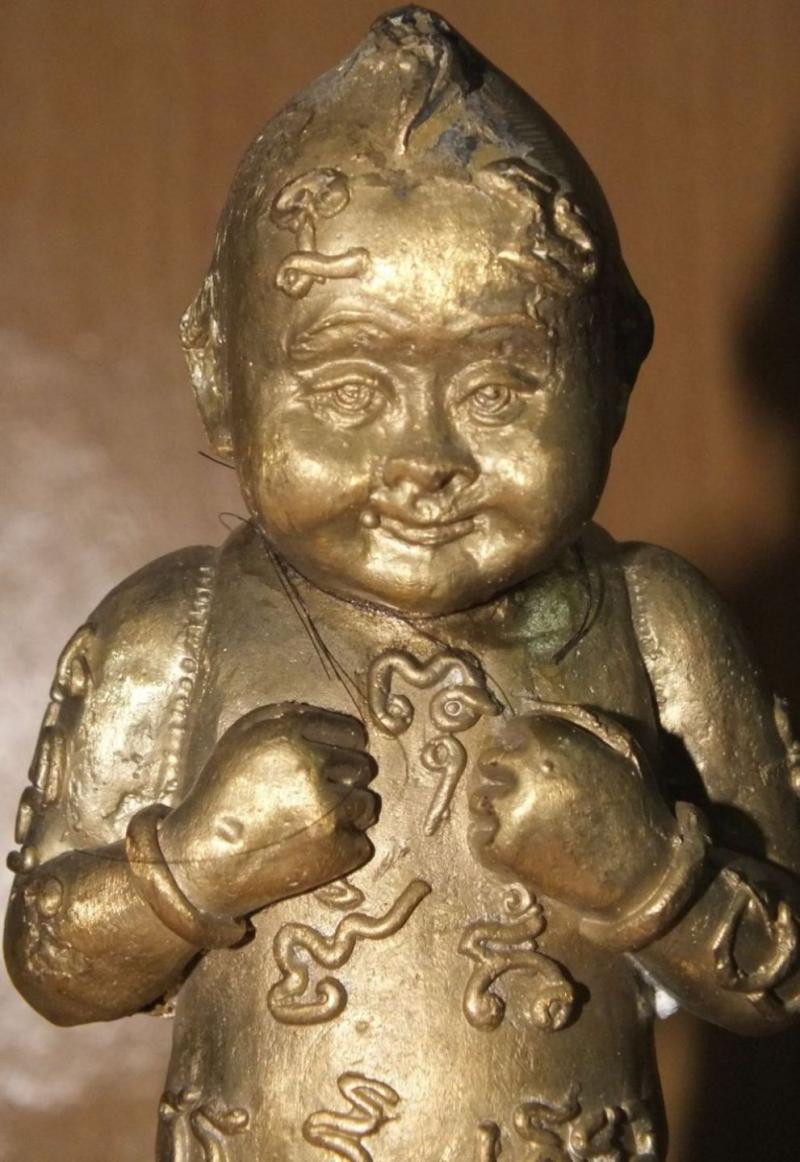 หุ่นพยนต์มงคลเก้า พระอาจารย์ประสูติ ปิยธมโม วัดในเตา จ.ตรัง