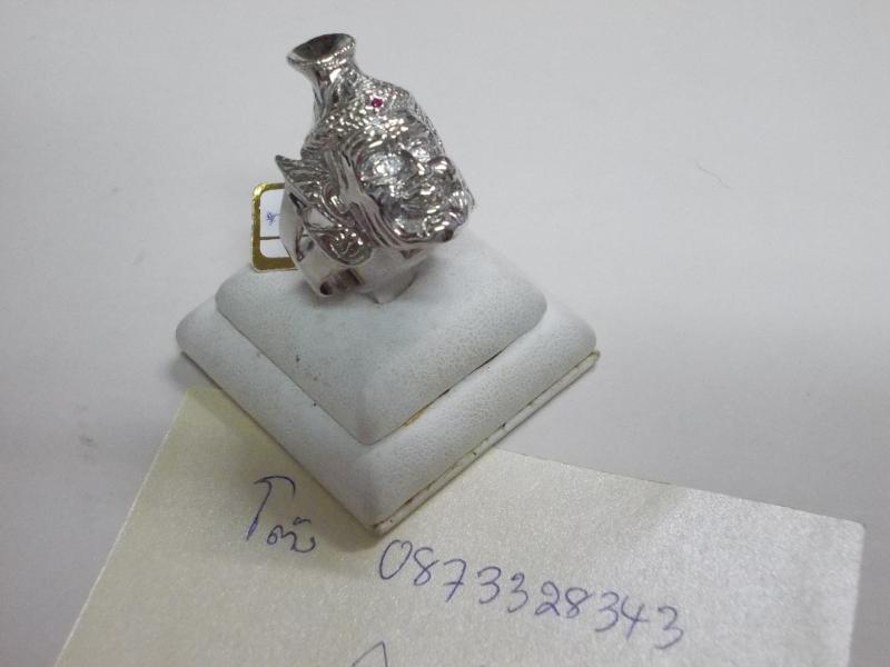 แหวนเงินพ่อแก่ วงใหญ่ มีไซส์เดียวเบอร์63 คุ้มแน่นอน