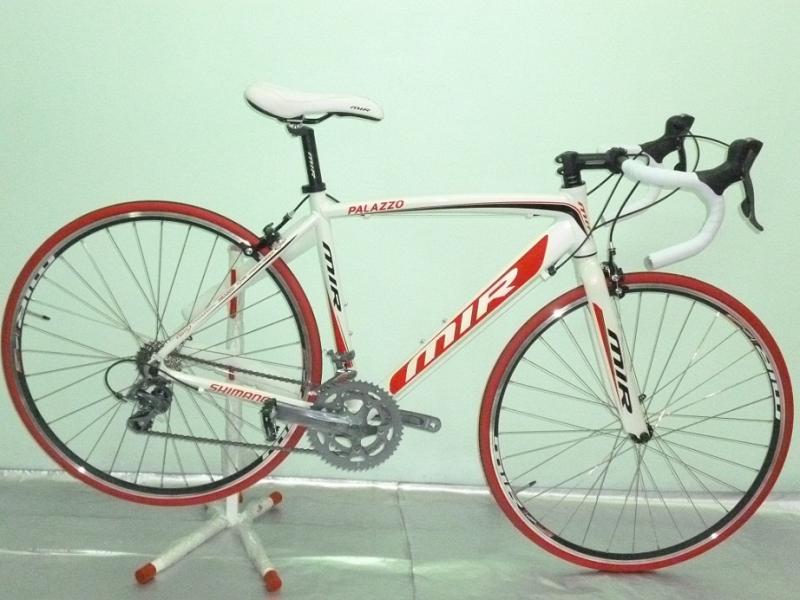 จักรยานเสือหมอบ 700C เฟรมอัลลอย ล้ออัลลอยซี่ลวดสแตนเลส 16 สปีด MIR รุ่น PALAZZO