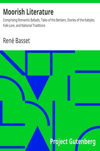 Moorish Literature by René Basset