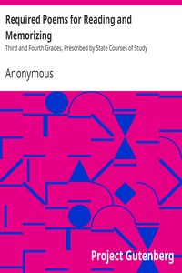 Required Poems for Reading and Memorizing by Anonymous