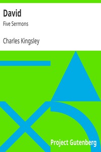 David: Five Sermons by Charles Kingsley