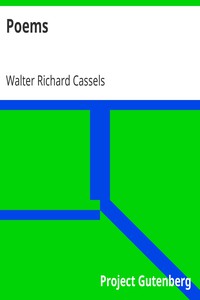 Poems by Walter Richard Cassels