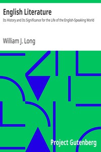 English Literature by William J. Long