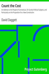 Count the Cost by David Daggett