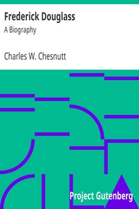 Frederick Douglass by Charles W. Chesnutt