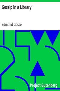 Gossip in a Library by Edmund Gosse