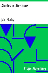 Studies in Literature by John Morley