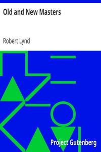 Old and New Masters by Robert Lynd