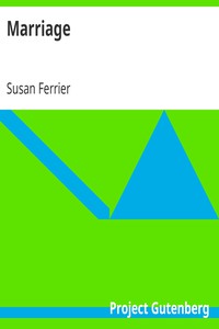 Marriage by Susan Ferrier