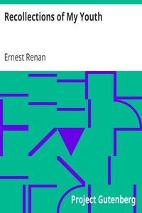 Recollections of My Youth by Ernest Renan