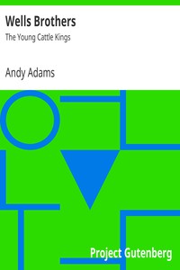 Wells Brothers: The Young Cattle Kings by Andy Adams